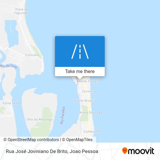 Rua José Joviniano De Brito map