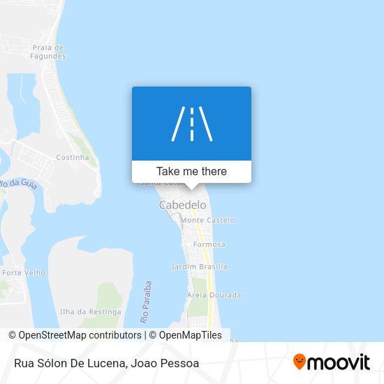 Rua Sólon De Lucena map