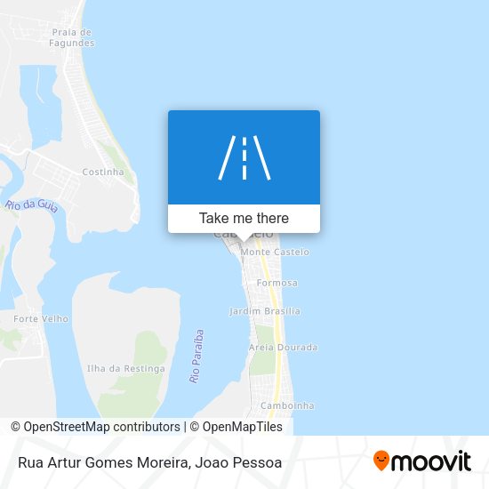 Rua Artur Gomes Moreira map