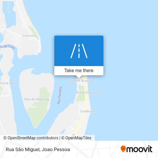 Rua São Miguel map