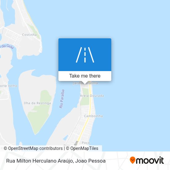 Rua Milton Herculano Araújo map