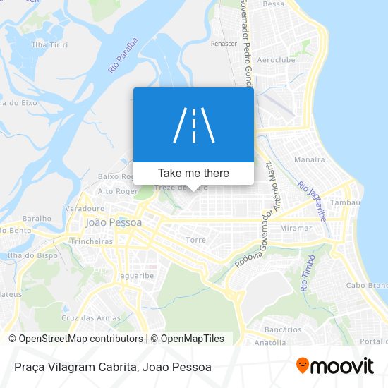Praça Vilagram Cabrita map