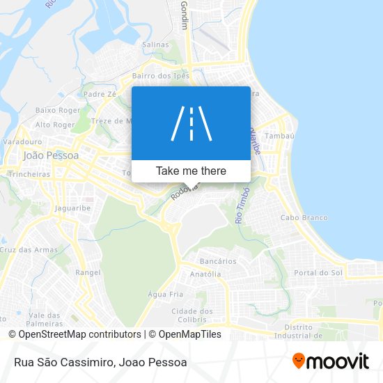 Rua São Cassimiro map