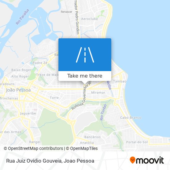 Rua Juiz Ovídio Gouveia map