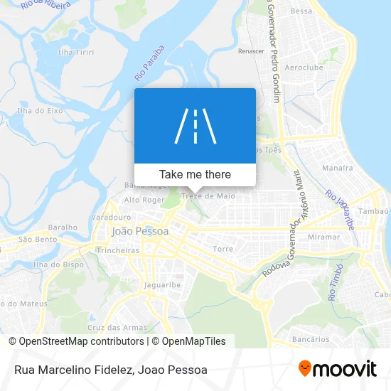 Rua Marcelino Fidelez map