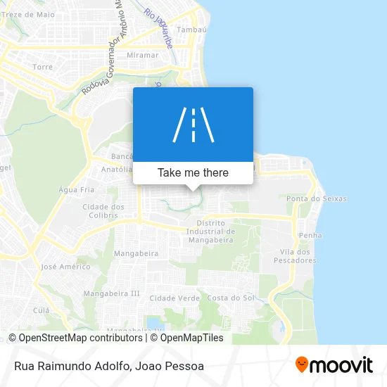 Rua Raimundo Adolfo map