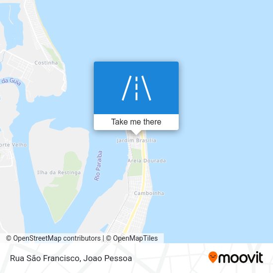 Rua São Francisco map