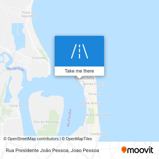 Rua Presidente João Pessoa map