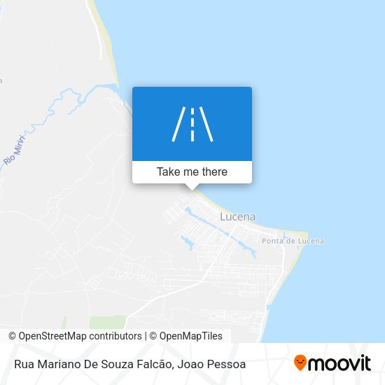 Rua Mariano De Souza Falcão map