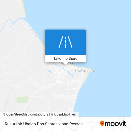 Rua Almir Ubaldo Dos Santos map