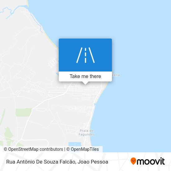 Rua Antônio De Souza Falcão map