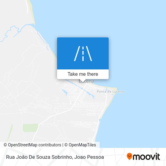 Rua João De Souza Sobrinho map