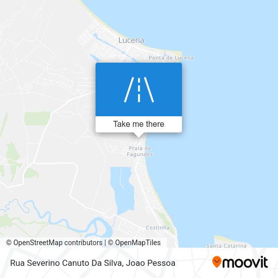 Rua Severino Canuto Da Silva map
