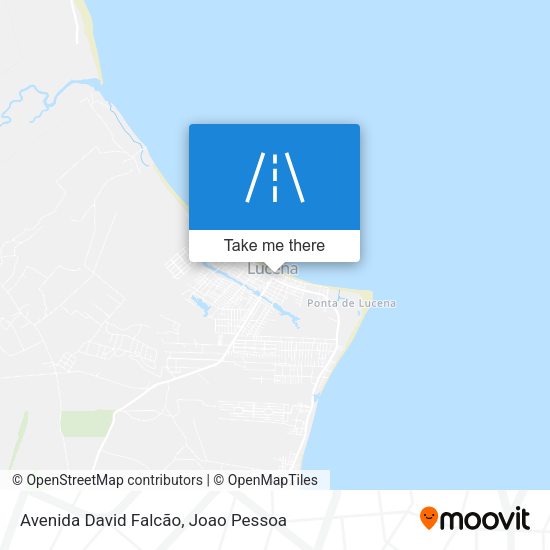 Avenida David Falcão map