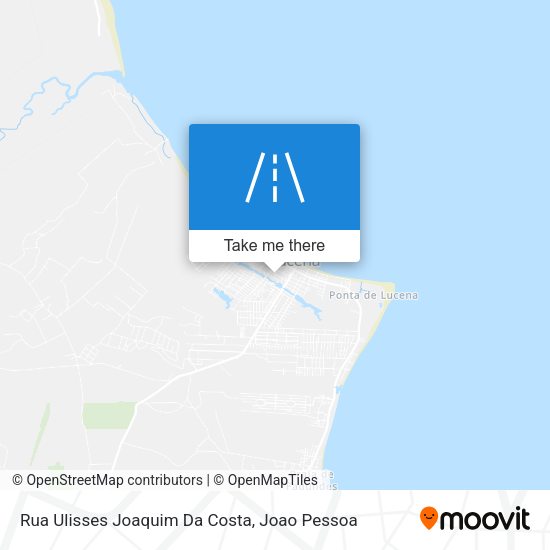 Rua Ulisses Joaquim Da Costa map