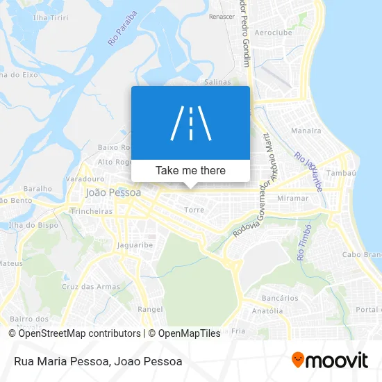 Rua Maria Pessoa map