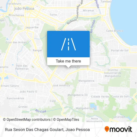 Rua Seson Das Chagas Goulart map