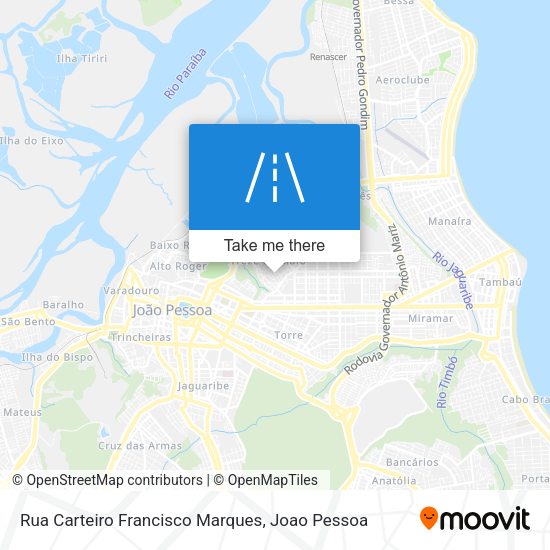 Rua Carteiro Francisco Marques map