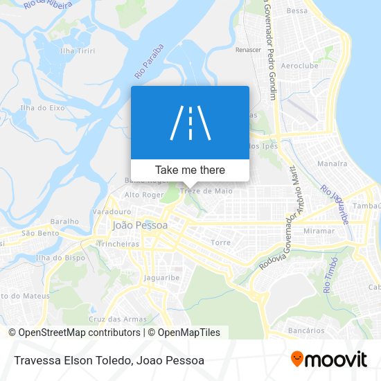 Travessa Elson Toledo map