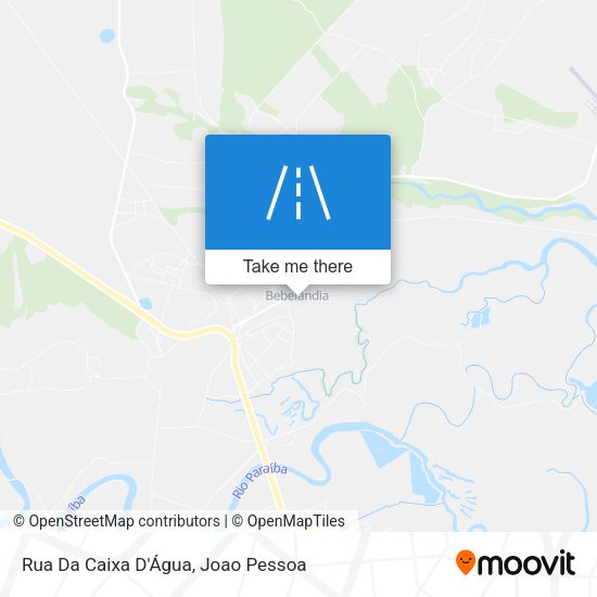 Rua Da Caixa D'Água map