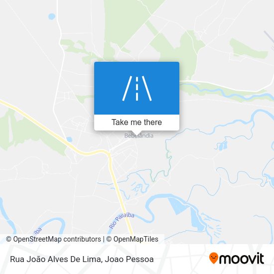 Rua João Alves De Lima map