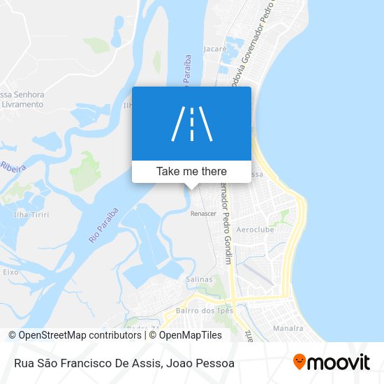 Rua São Francisco De Assis map