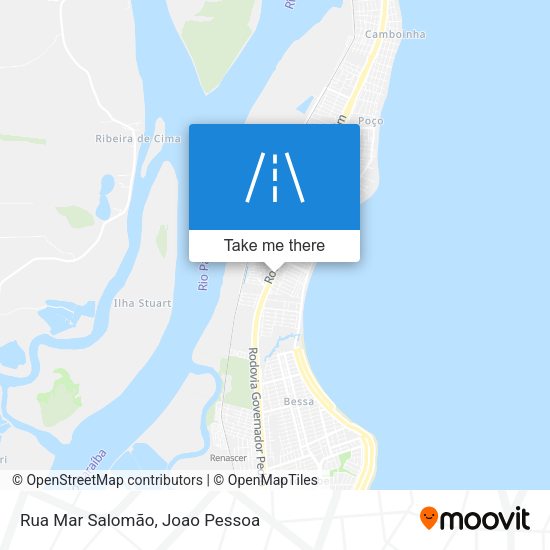 Rua Mar Salomão map
