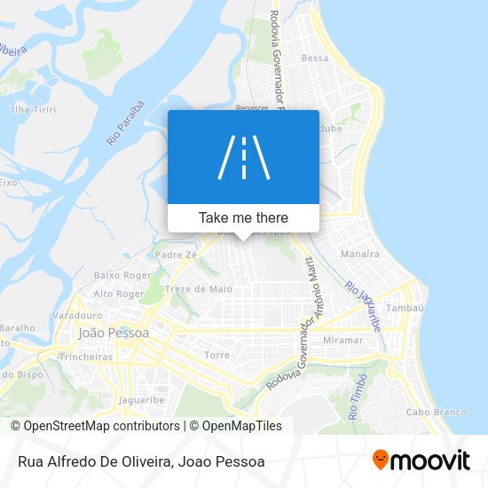 Rua Alfredo De Oliveira map