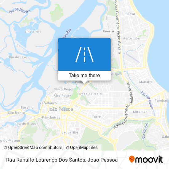 Rua Ranulfo Lourenço Dos Santos map