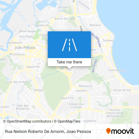 Rua Nelson Roberto De Amorin map