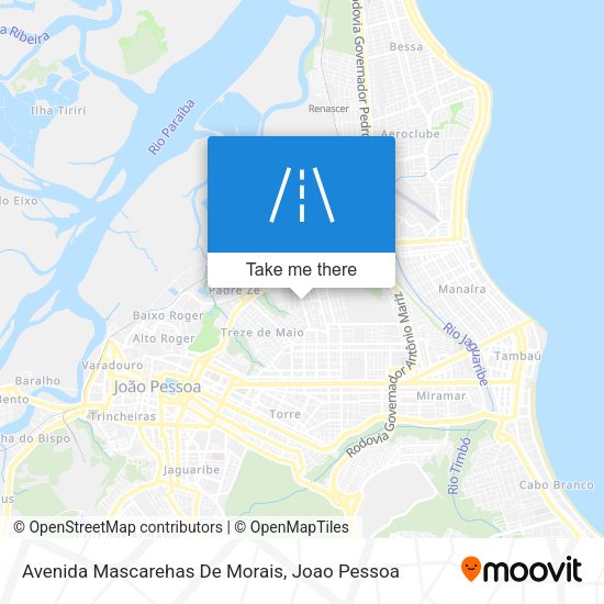 Avenida Mascarehas De Morais map