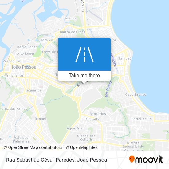 Rua Sebastião César Paredes map