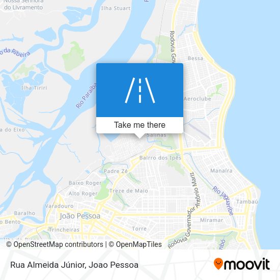 Rua Almeida Júnior map