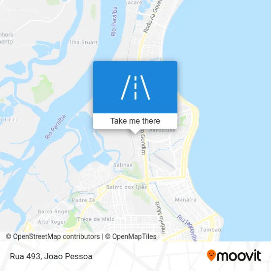 Rua 493 map