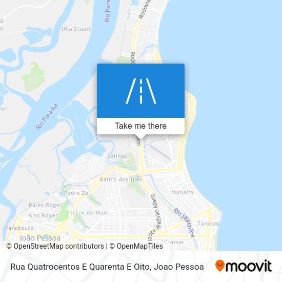 Rua Quatrocentos E Quarenta E Oito map