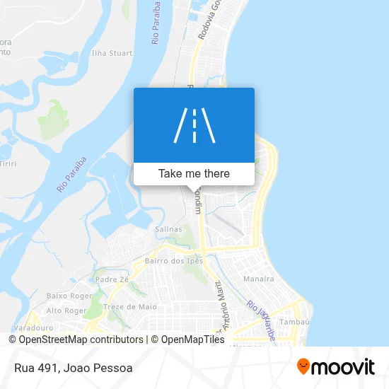 Rua 491 map