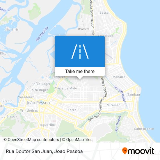 Rua Doutor San Juan map