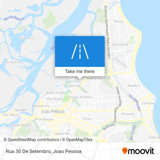 Rua 30 De Setembro map