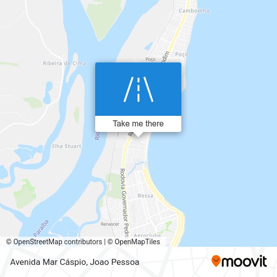 Avenida Mar Cáspio map