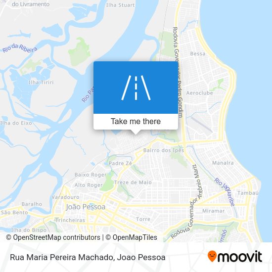 Rua Maria Pereira Machado map