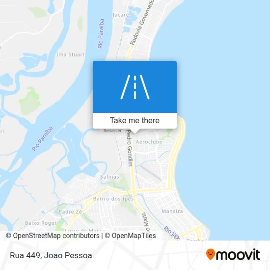 Rua 449 map