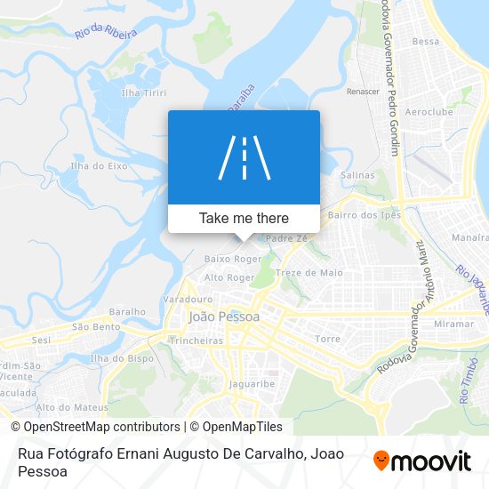 Rua Fotógrafo Ernani Augusto De Carvalho map