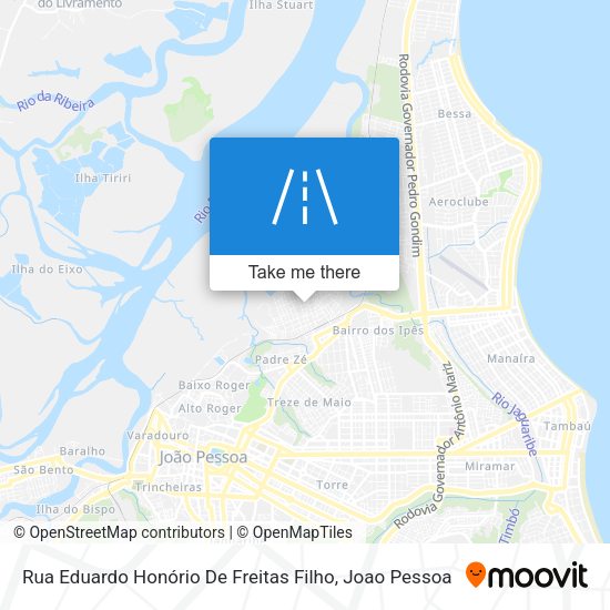 Rua Eduardo Honório De Freitas Filho map