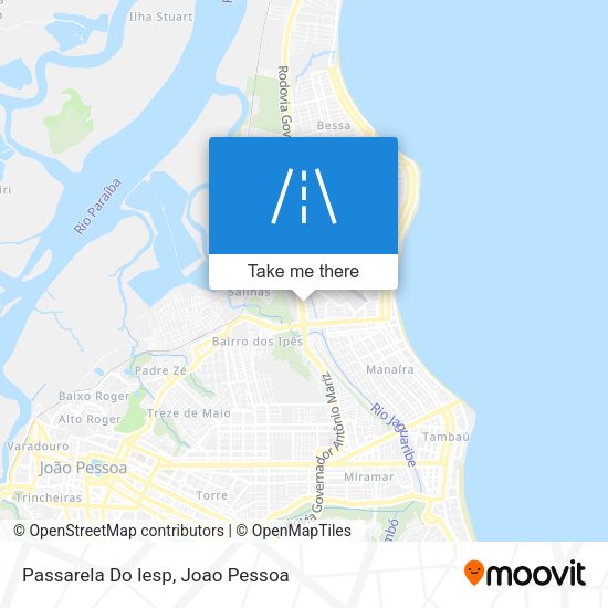 Passarela Do Iesp map