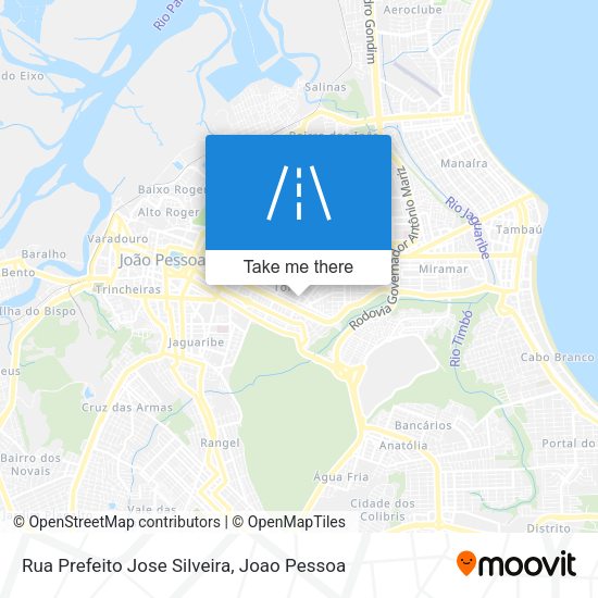 Rua Prefeito Jose Silveira map