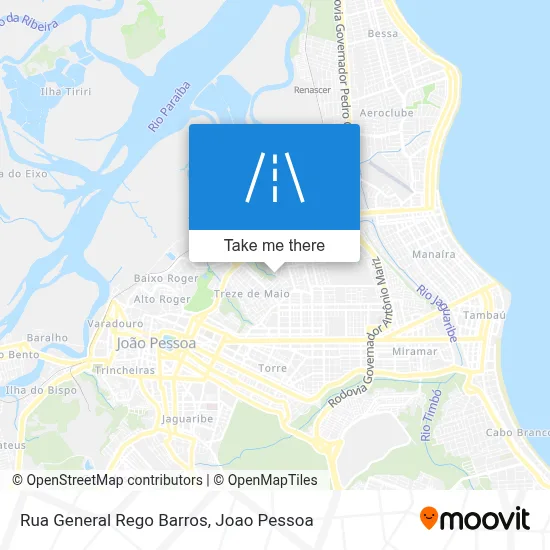 Rua General Rego Barros map