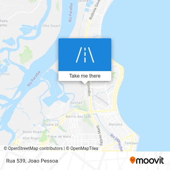 Rua 539 map