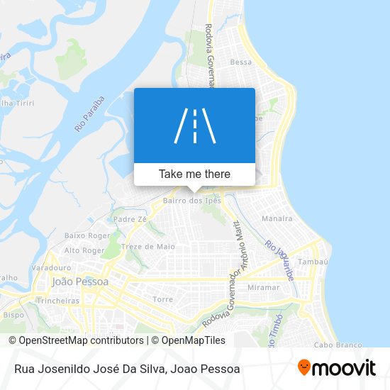 Rua Josenildo José Da Silva map