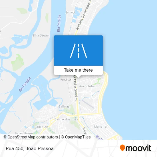 Rua 450 map