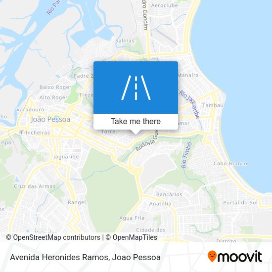Avenida Heronides Ramos map